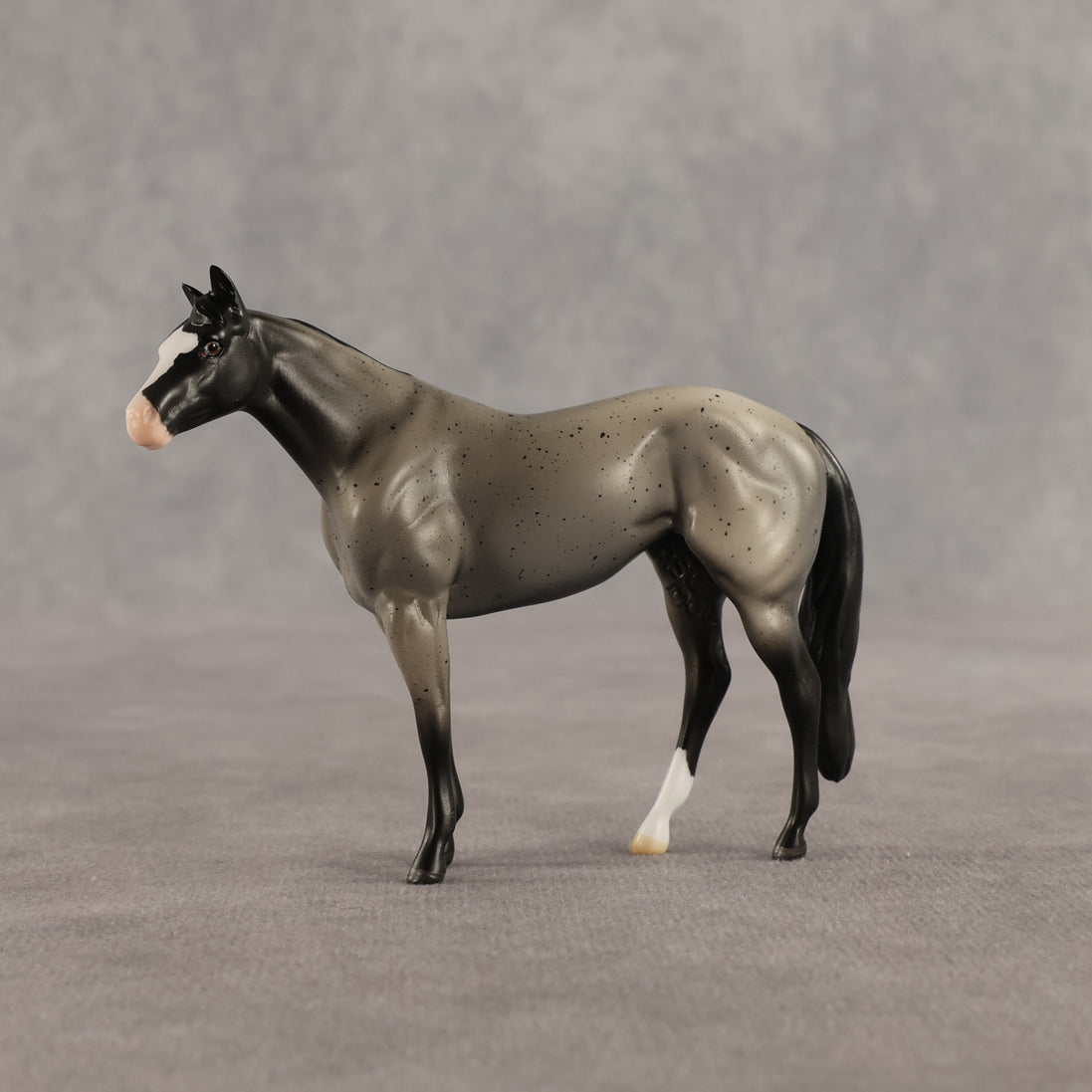 Sterling & Silver OOAK Chip FCM Stock Horse & Chip Foal by Anna Rieck SCD26