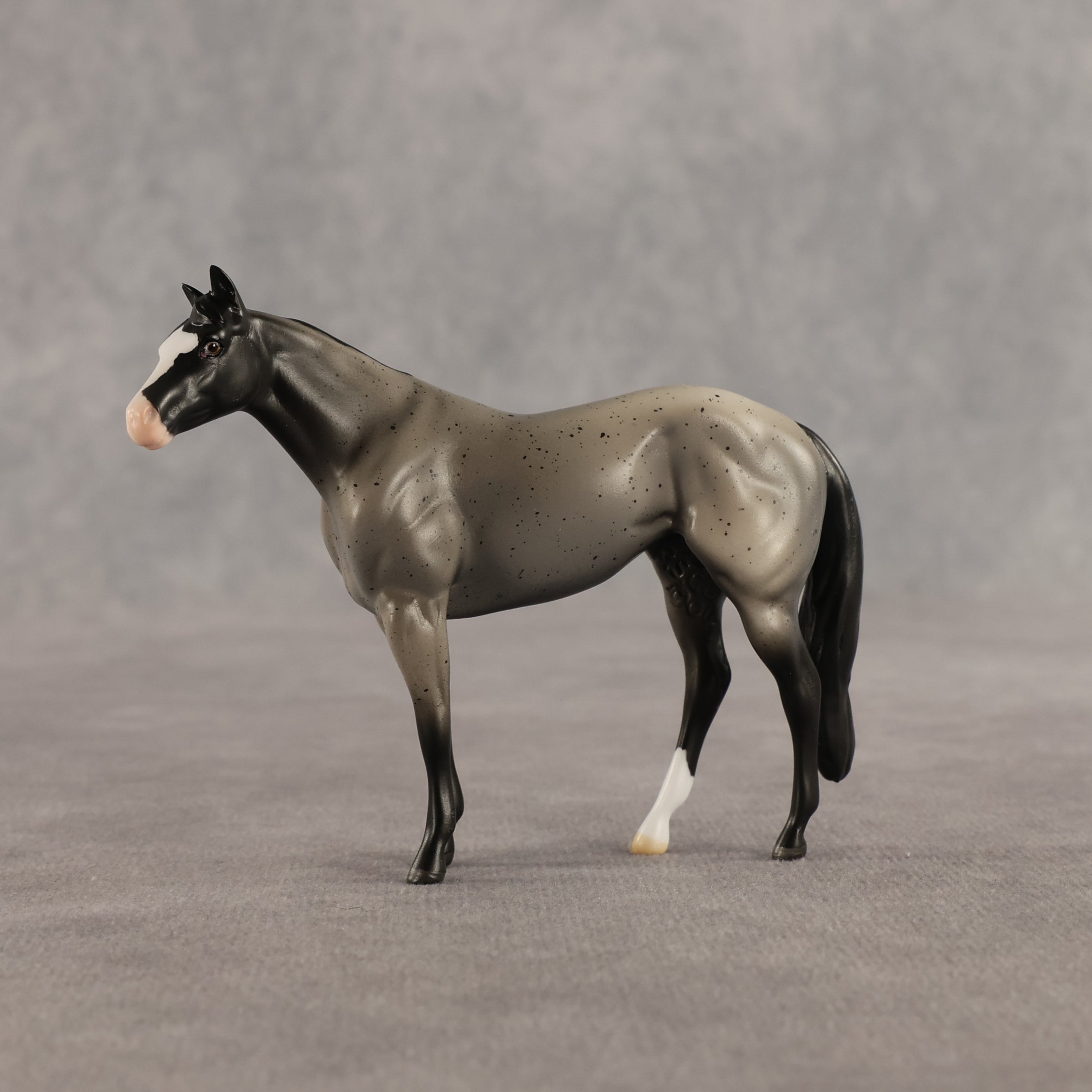 Sterling & Silver OOAK Chip FCM Stock Horse & Chip Foal by Anna Rieck SCD26