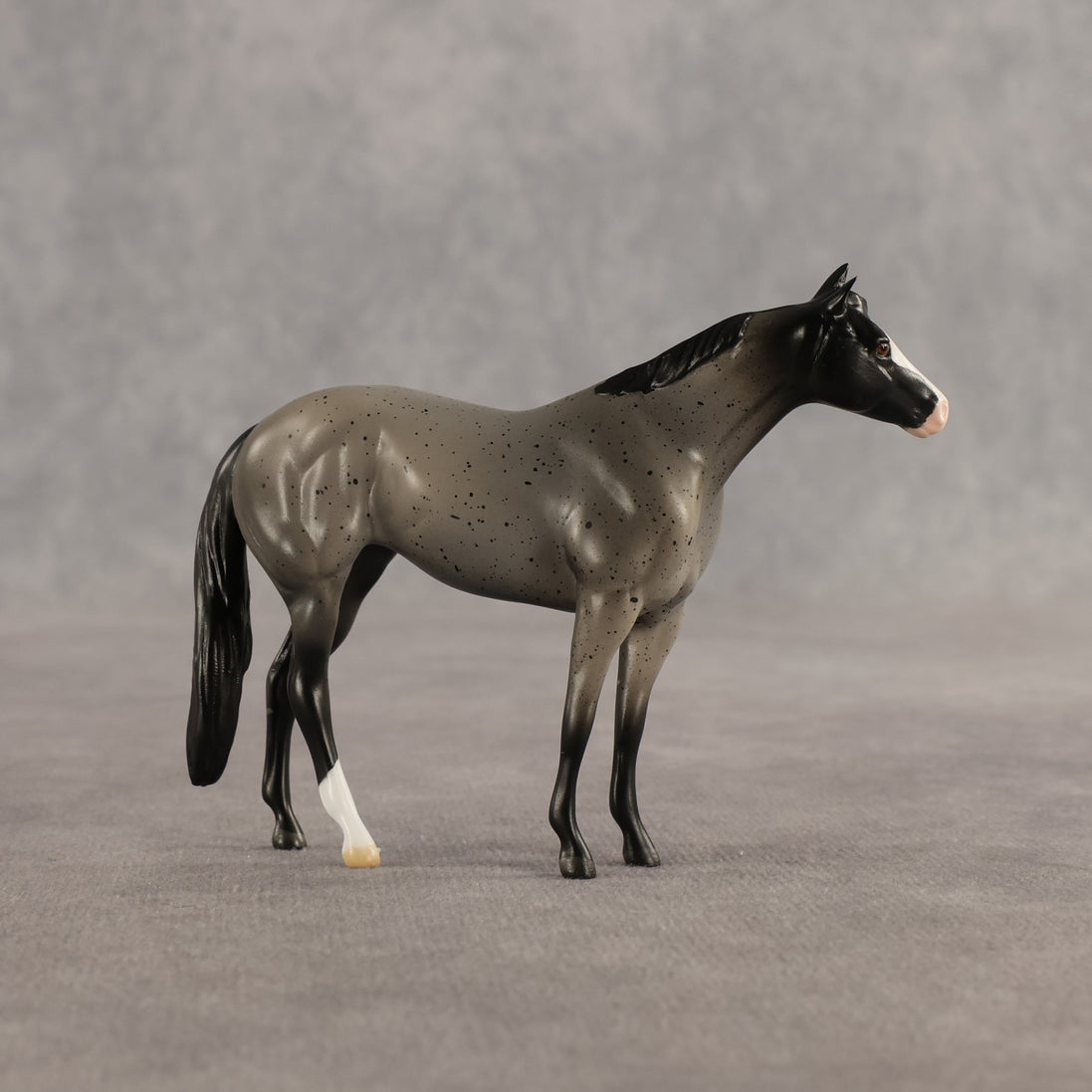 Sterling & Silver OOAK Chip FCM Stock Horse & Chip Foal by Anna Rieck SCD26