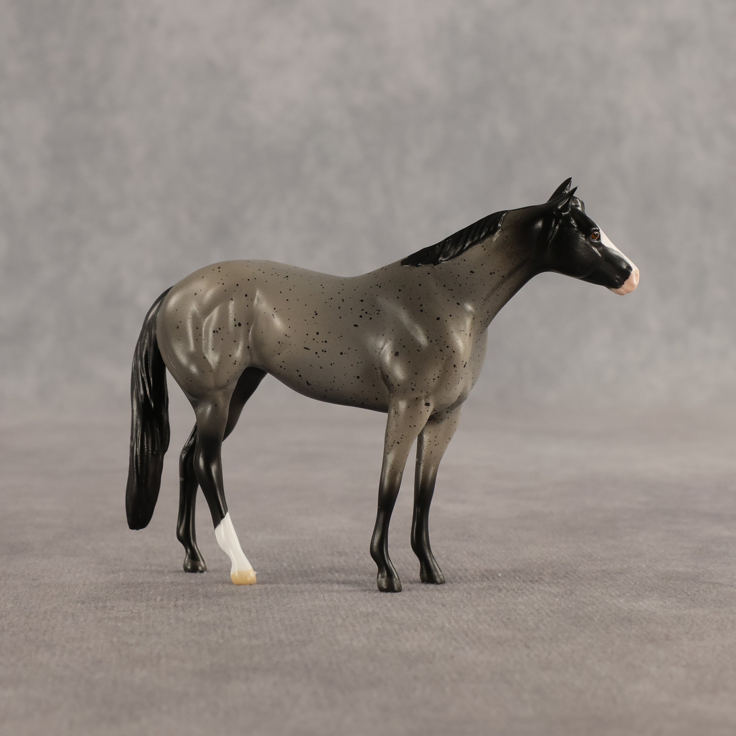 Sterling & Silver OOAK Chip FCM Stock Horse & Chip Foal by Anna Rieck SCD26