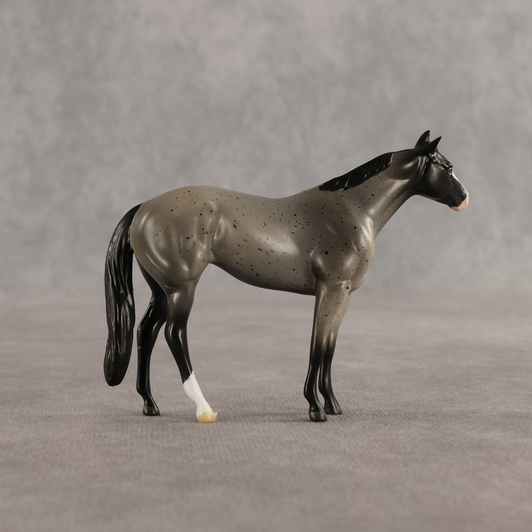 Sterling & Silver OOAK Chip FCM Stock Horse & Chip Foal by Anna Rieck SCD26