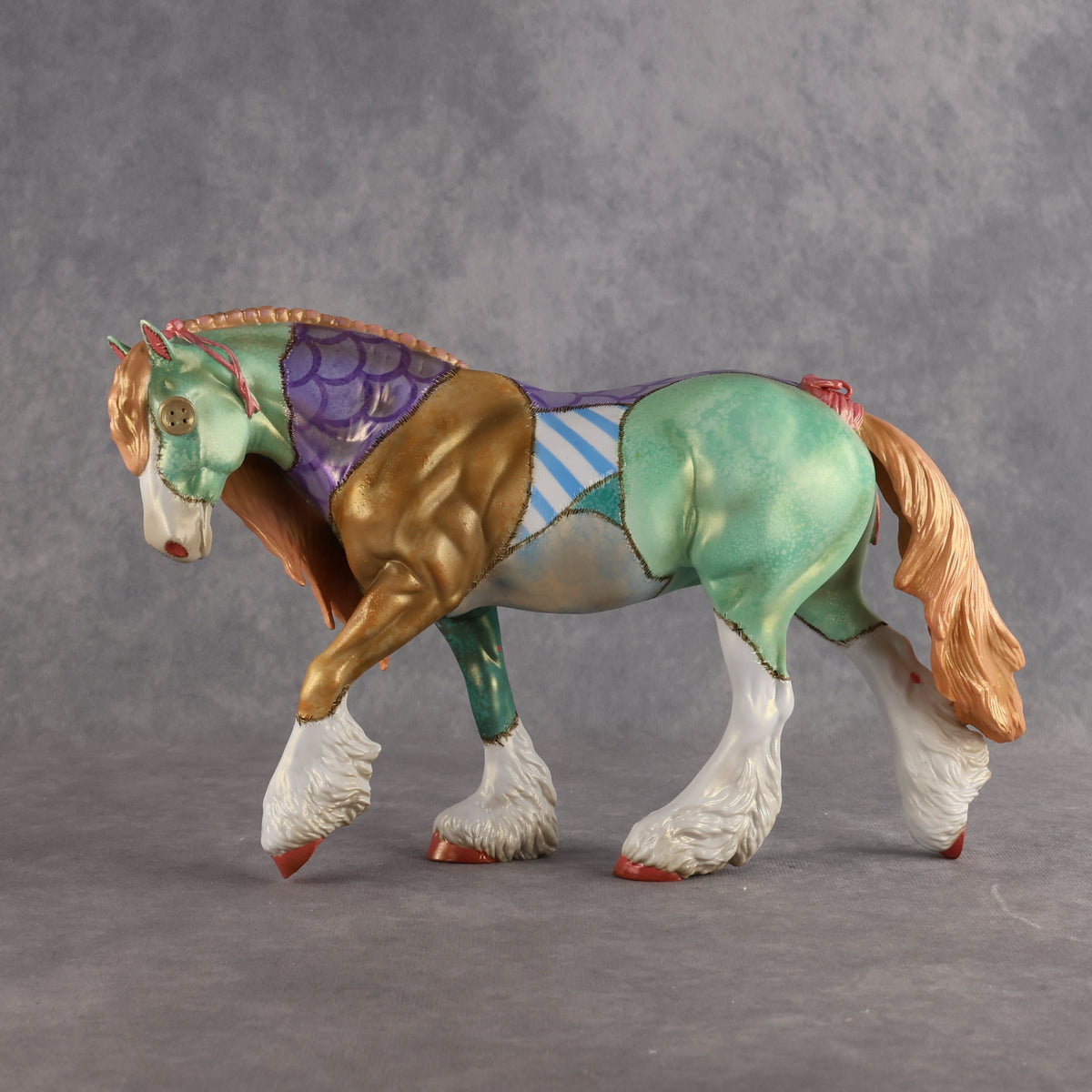 Stitches OOAK EFCM Irish Cob by Kristen Cermele MM26