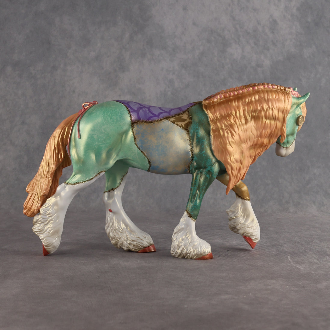 Stitches OOAK EFCM Irish Cob by Kristen Cermele MM26