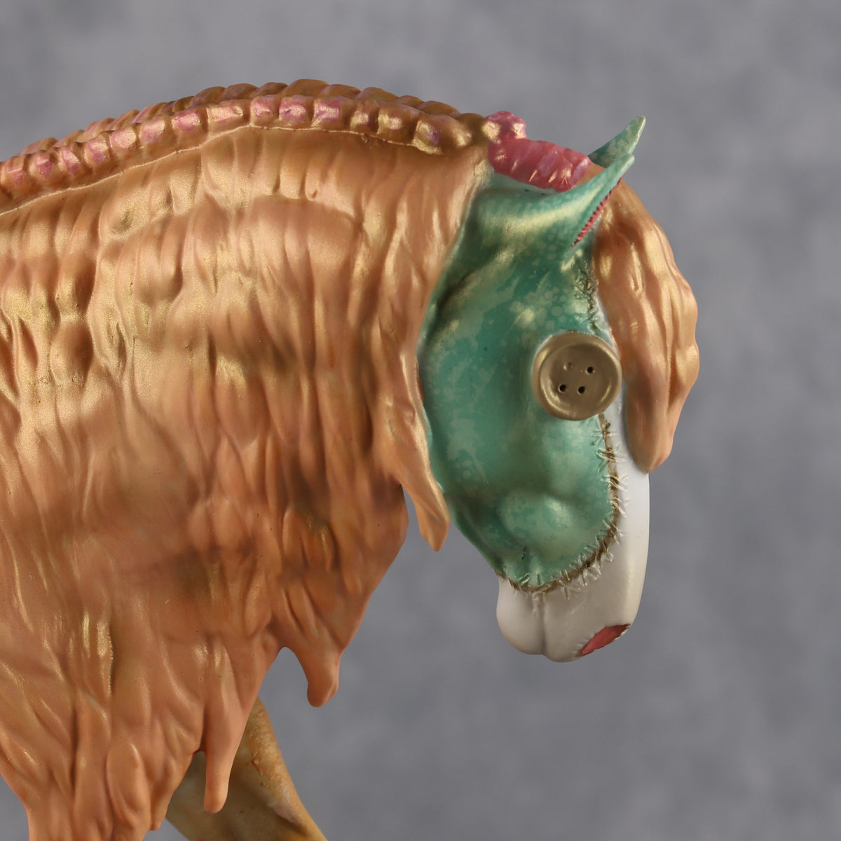 Stitches OOAK EFCM Irish Cob by Kristen Cermele MM26