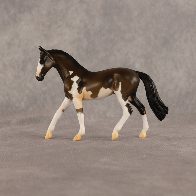 Strapped For Time OOAK Chip Warmblood by Alex Fortman EQ26