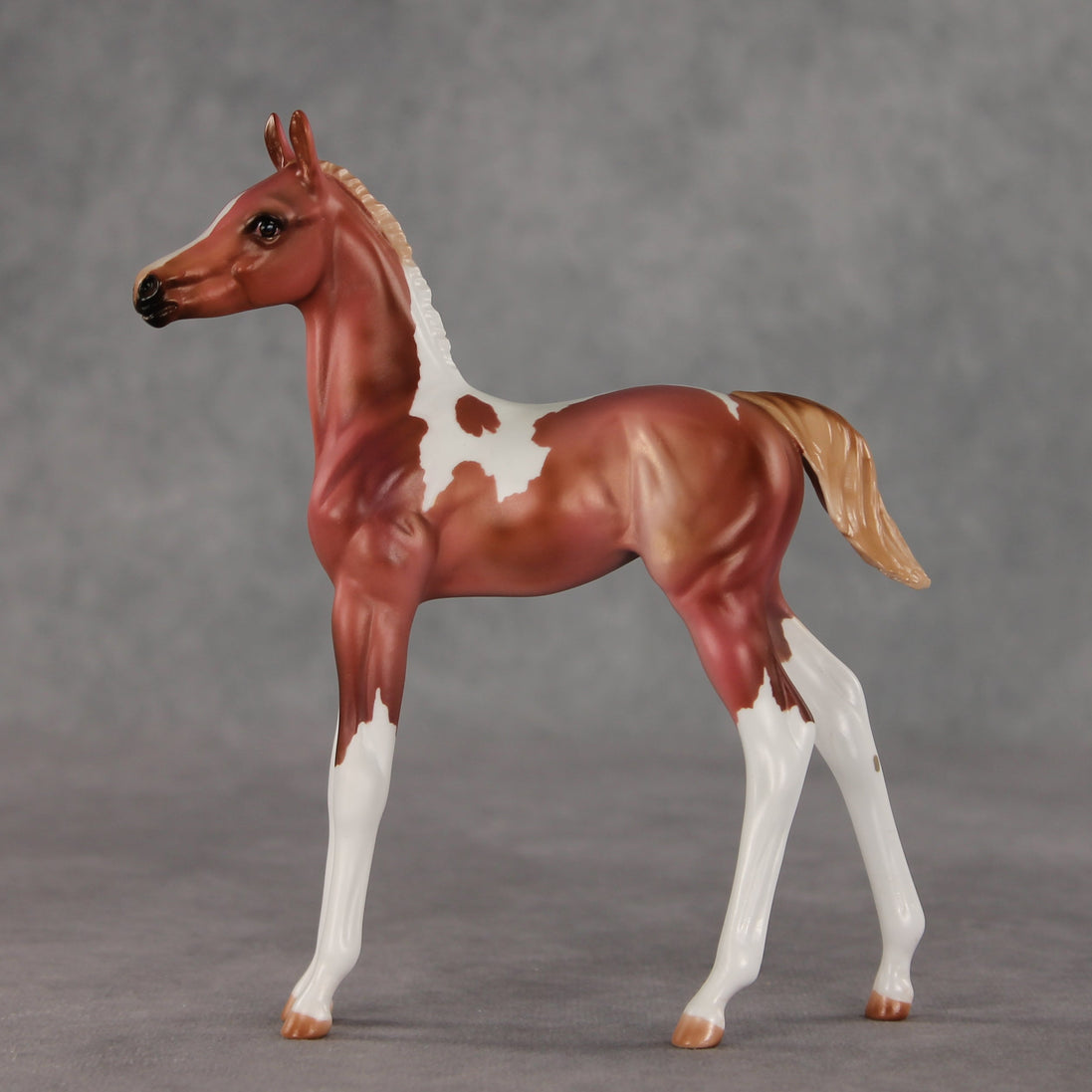 Strawberry Shake OOAK FCM Arabian Foal by Julie Keim VV26