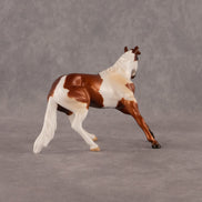Sumatra OOAK Chip Cutting Horse by Anna Rieck EQ26