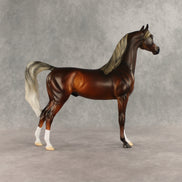 Design-A-Horse Silver Bay Arabian Stallion by The Stone Horses Team