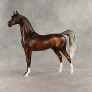 Design-A-Horse Silver Bay Arabian Stallion by The Stone Horses Team