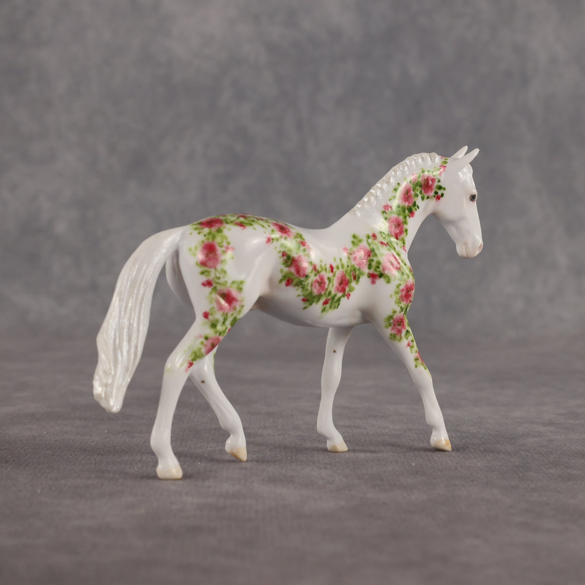 Summer Festival Roses OOAK FCM Chip Warmblood by Andrea Thomason Best Offer 10.13.2026