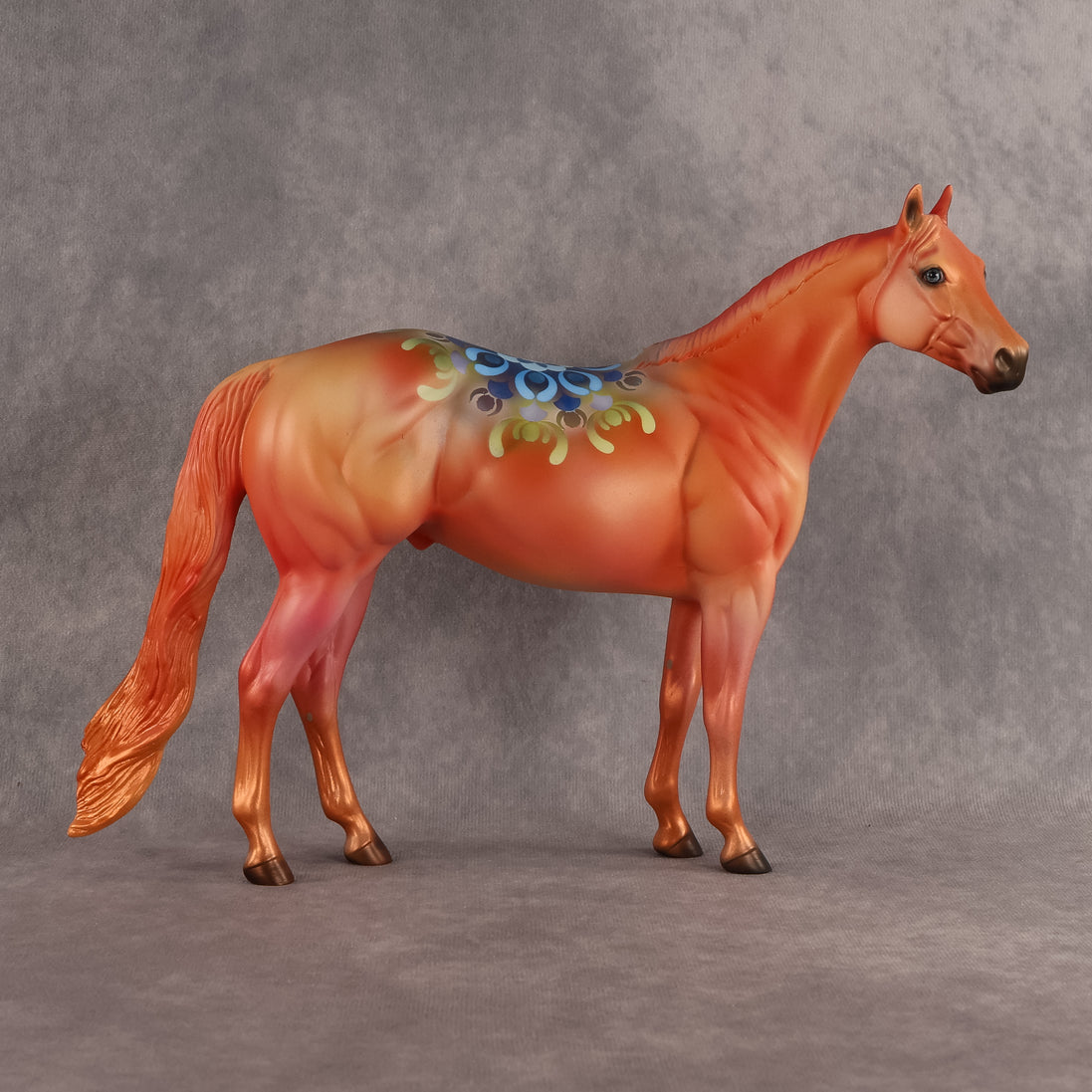 Summer Flower OOAK Ideal Stock Horse by Dawn Quick DDOOAKs26