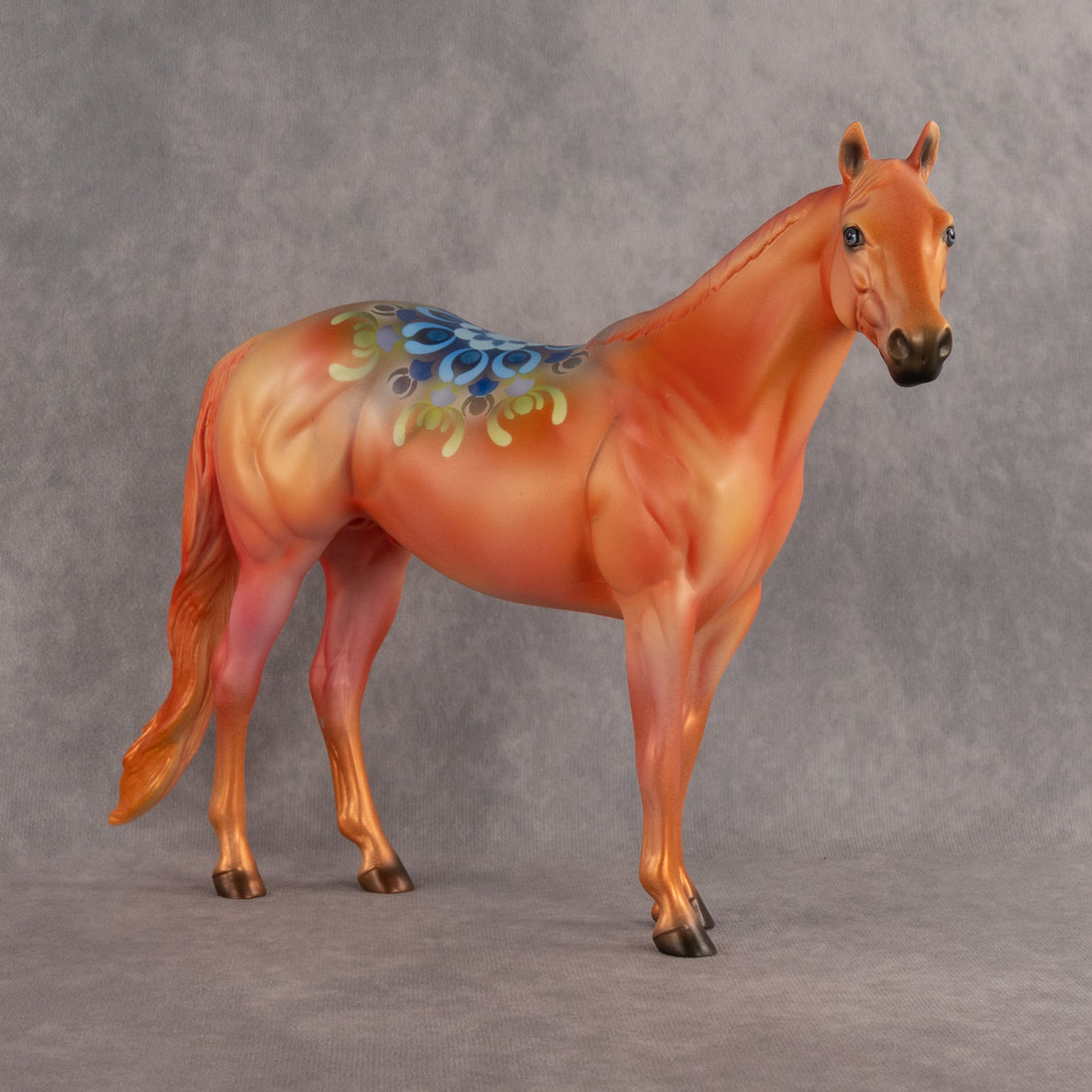 Summer Flower OOAK Ideal Stock Horse by Dawn Quick DDOOAKs26