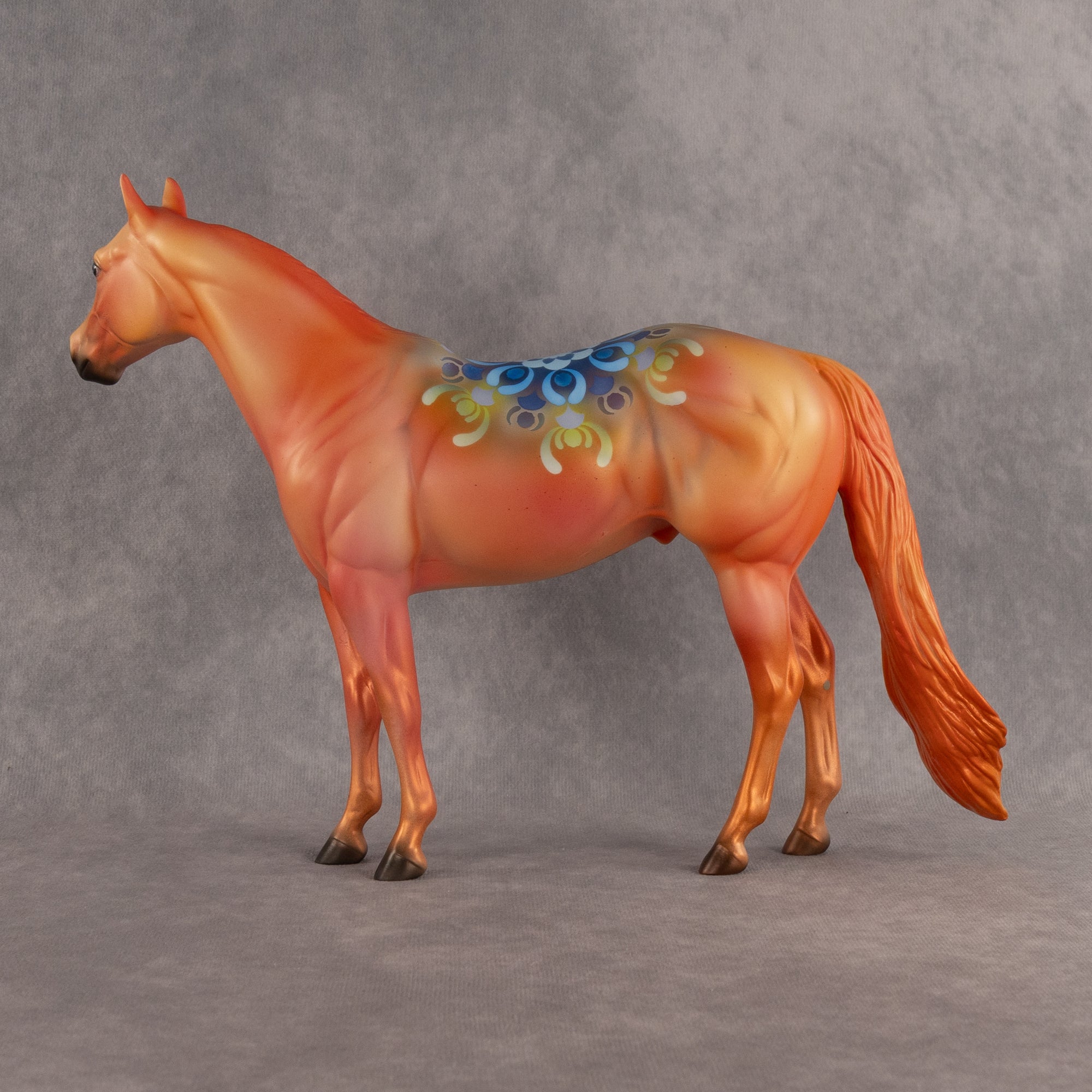 Summer Flower OOAK Ideal Stock Horse by Dawn Quick DDOOAKs26