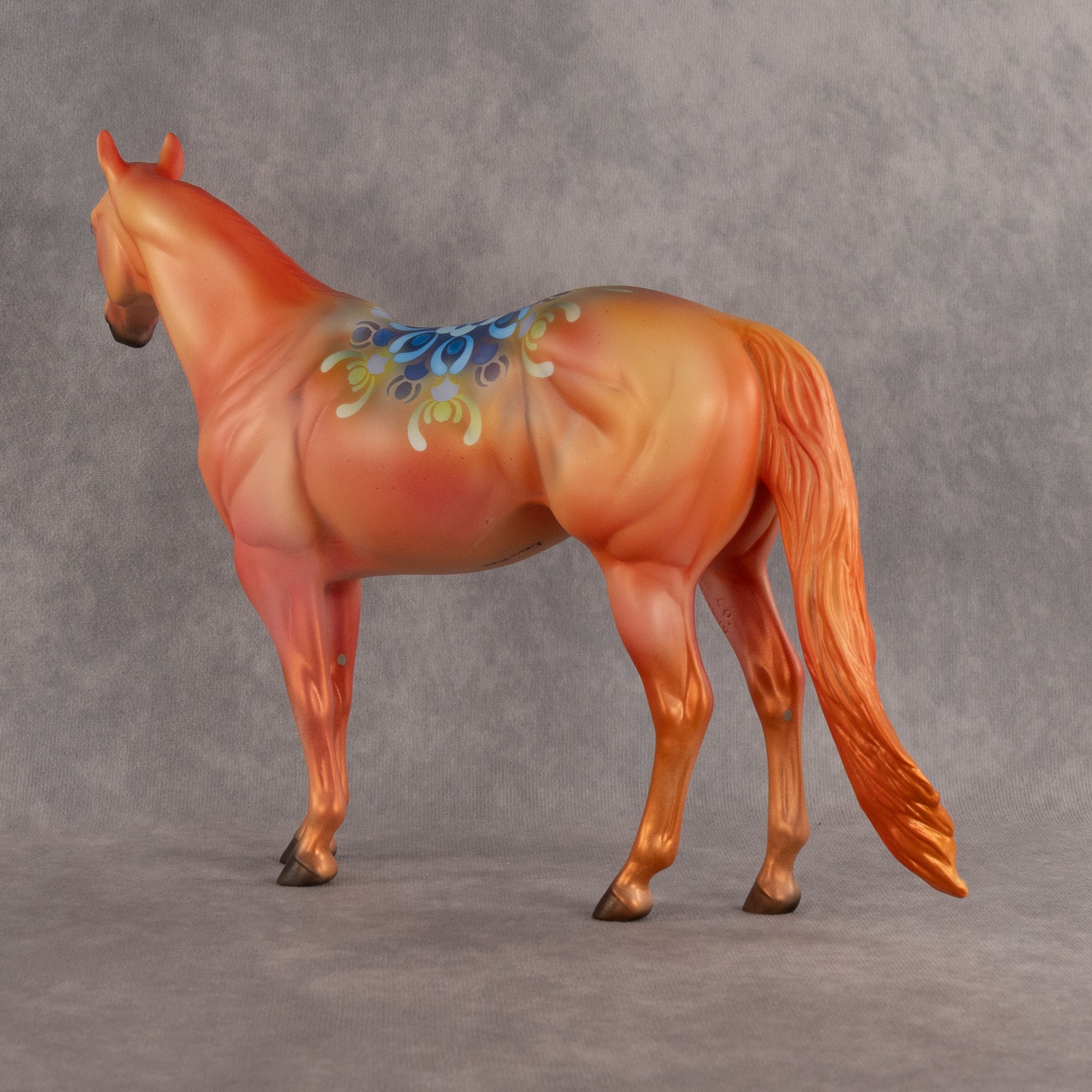 Summer Flower OOAK Ideal Stock Horse by Dawn Quick DDOOAKs26