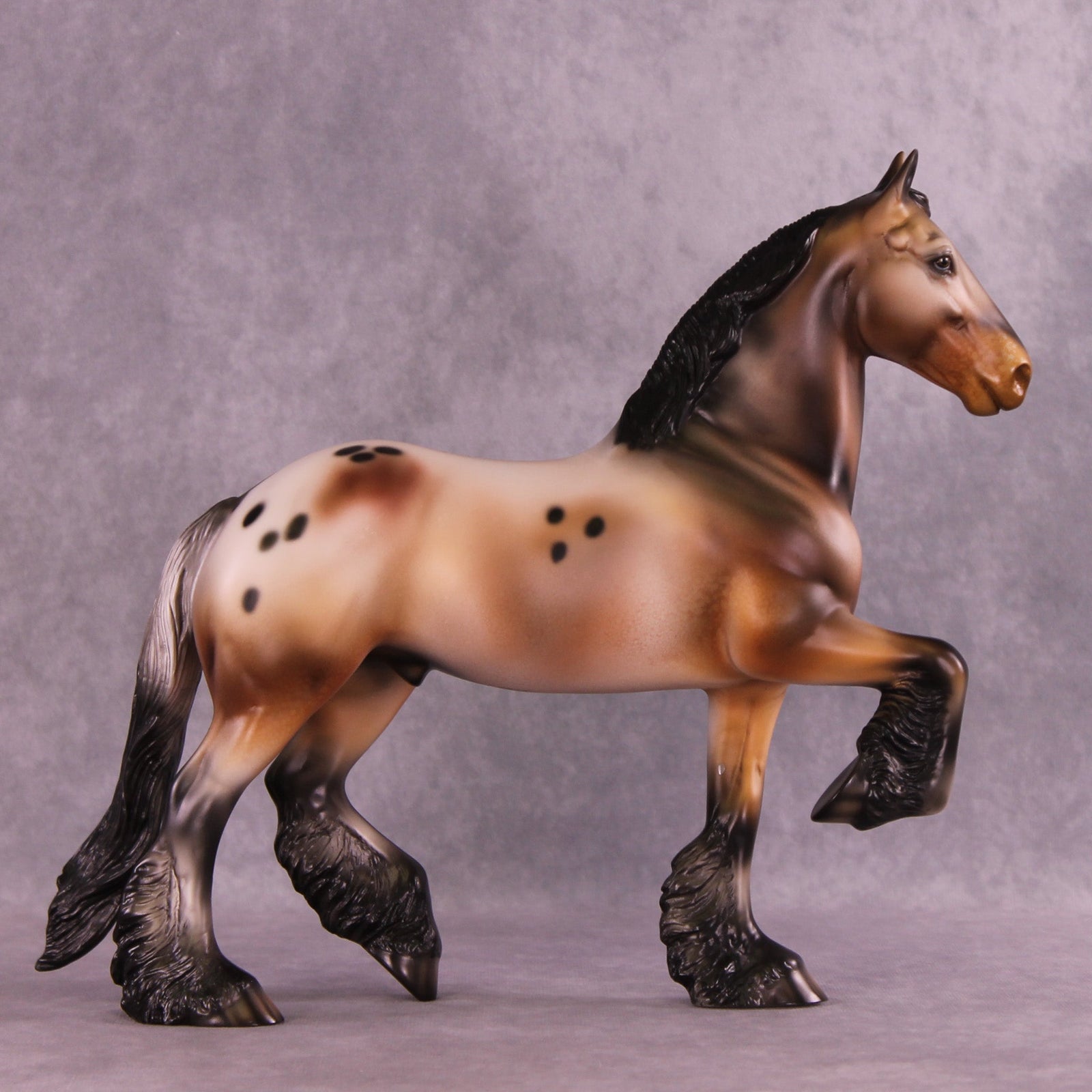 Survival Strategy OOAK Trotting Drafter by Dawn Quick MM25 Group D