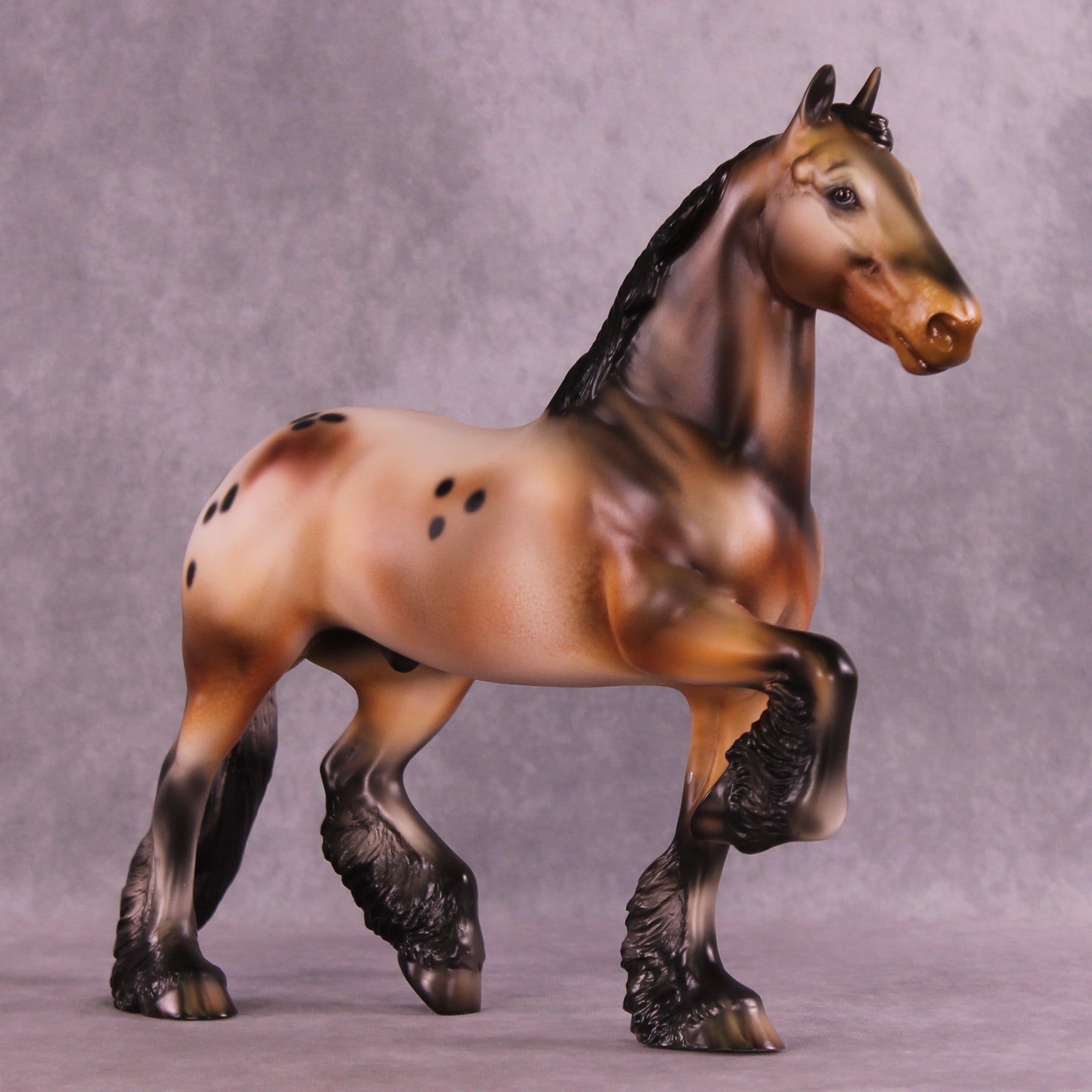 Survival Strategy OOAK Trotting Drafter by Dawn Quick MM25 Group D