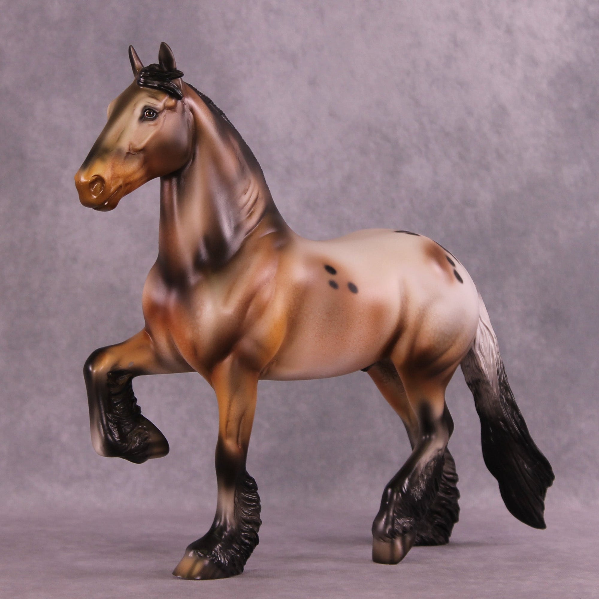 Survival Strategy OOAK Trotting Drafter by Dawn Quick MM25 Group D