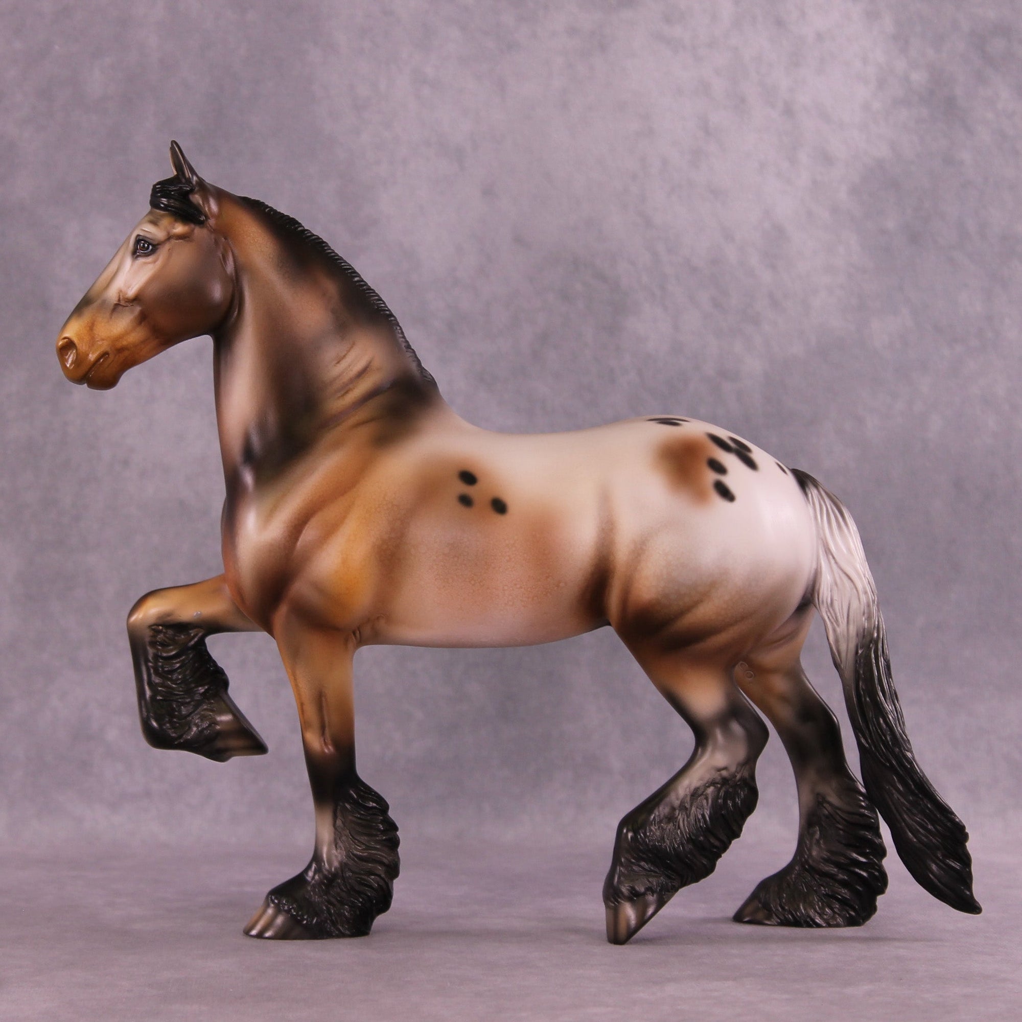 Survival Strategy OOAK Trotting Drafter by Dawn Quick MM25 Group D