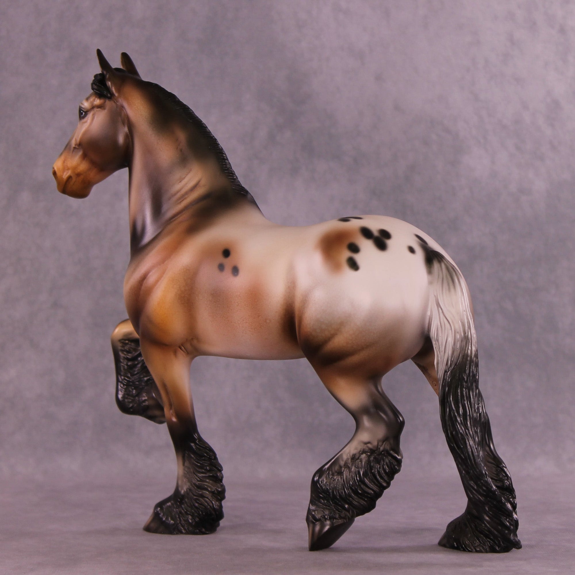 Survival Strategy OOAK Trotting Drafter by Dawn Quick MM25 Group D