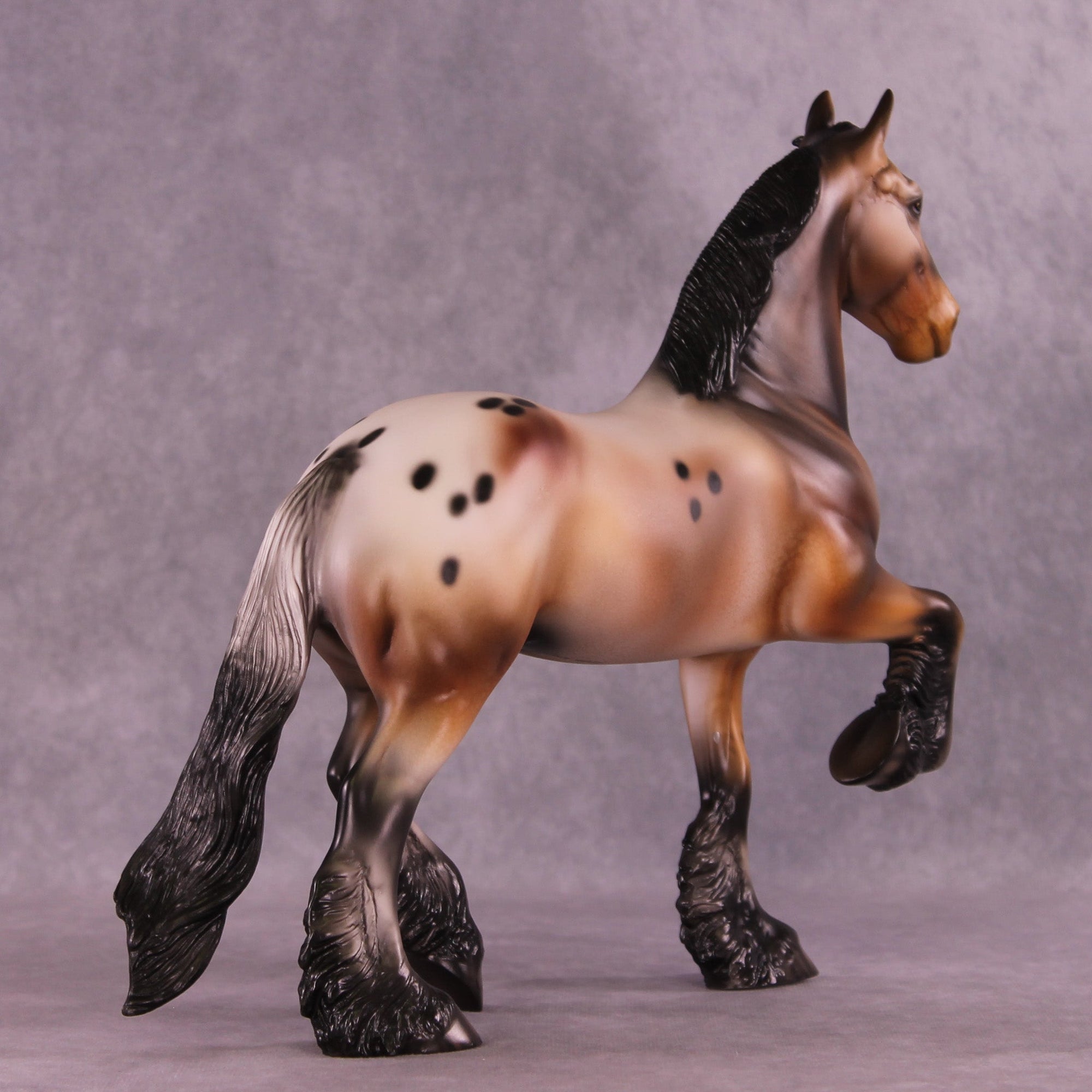 Survival Strategy OOAK Trotting Drafter by Dawn Quick MM25 Group D
