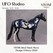 SAMPLE UFO Rodeo by Jess Hamill SS1026