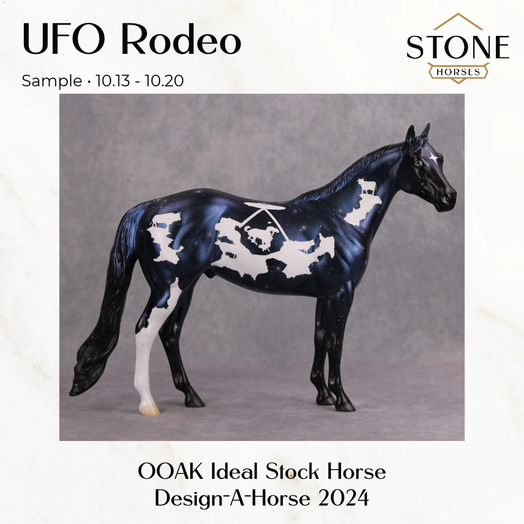 SAMPLE UFO Rodeo by Jess Hamill SS1026