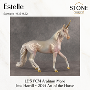 SAMPLE Estelle LE-5 FCM Arabian Mare by Jess Hamill & Matt Samuels SS0926