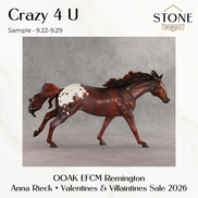 SAMPLE Crazy 4 U LE-15 EFCM Remington by Anna Rieck & Carissa Mathews SS0926 9.22.2026