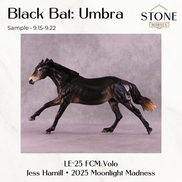 SAMPLE Black Bat: Umbra LE-25 FCM Volo by Jess Hamill SS0926