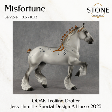 SAMPLE Misfortune Trotting Drafter by Jess Hamill SS1026