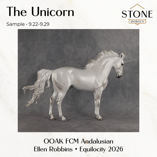 SAMPLE The Unicorn LE-10 FCM Andalusian by Ellen Robbins & Carissa Mathews SS0926 9.22.2026