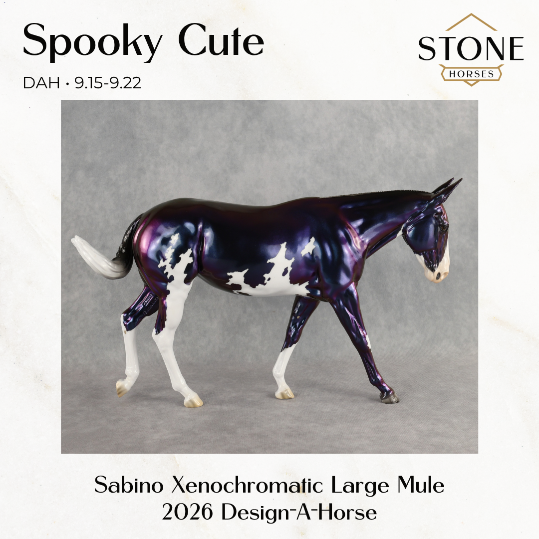 SAMPLE Spooky Cute DAH FCM Large Mule SS0926