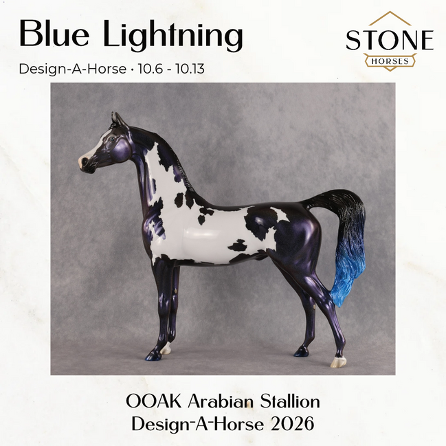 Design-A-Horse Blue Lightning SS1026
