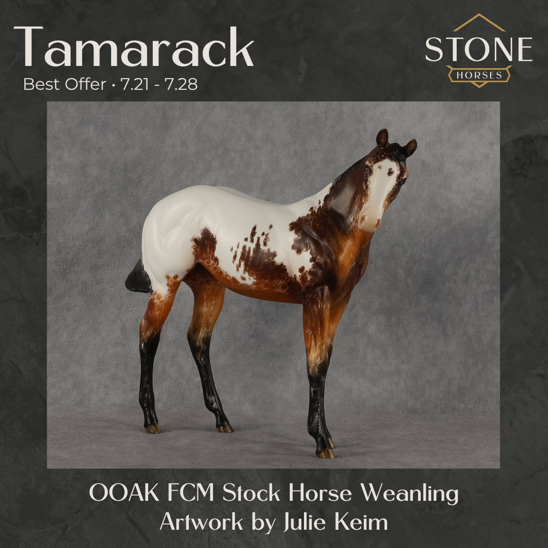 Tamarack OOAK FCM Stock Horse Weanling by Julie Keim Offer 7.21.2026