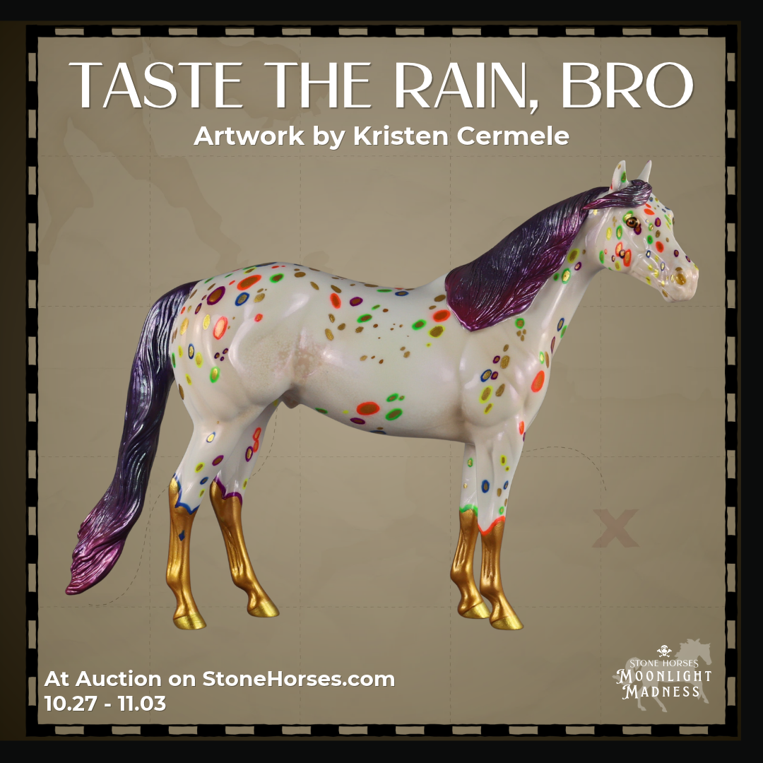Taste The Rain, Bro OOAK FCM Ideal Stock Horse by Kristen Cermele MM26