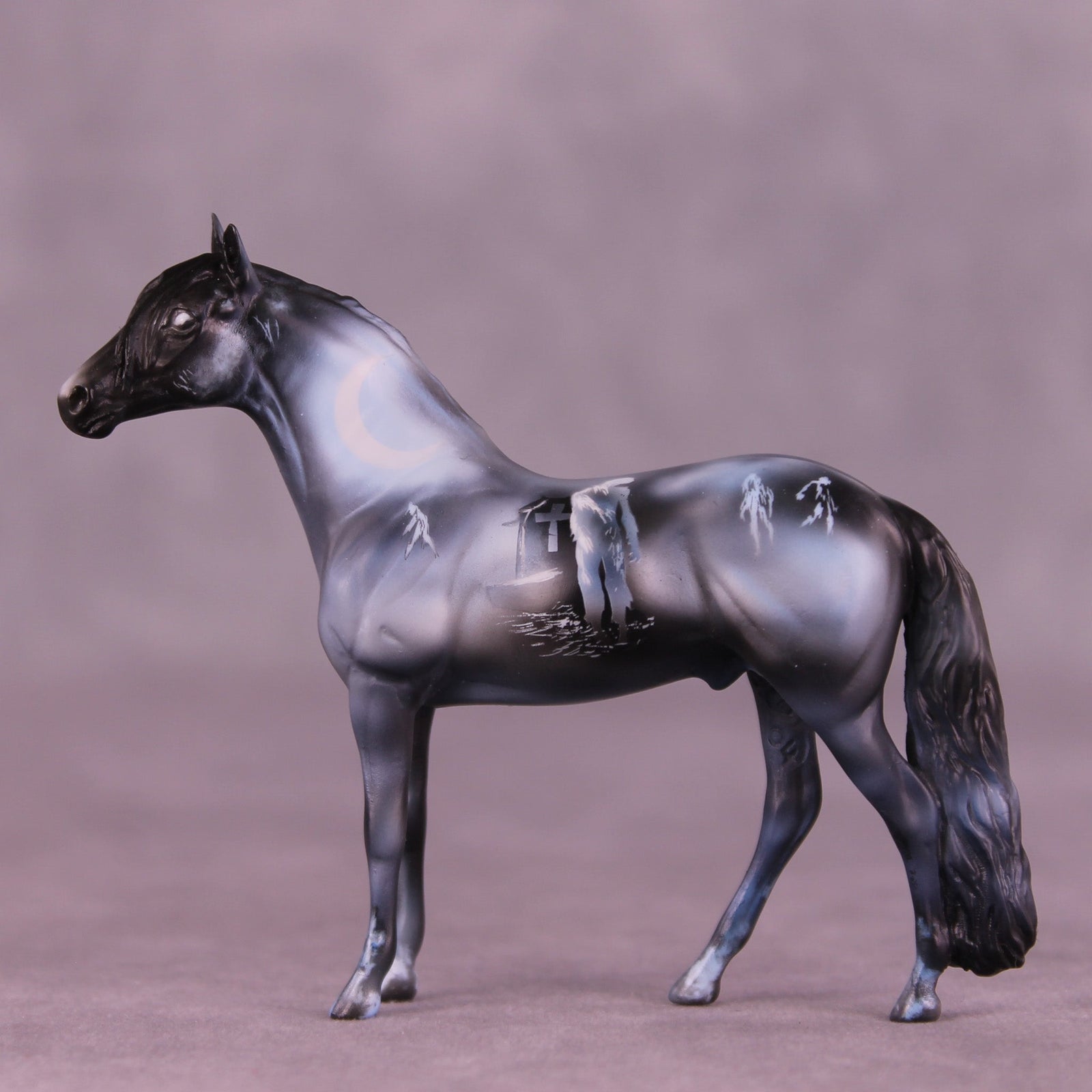 Terrified Night OOAK Chip Andalusian by Kike (Enrique) Duarte MM25 Group C