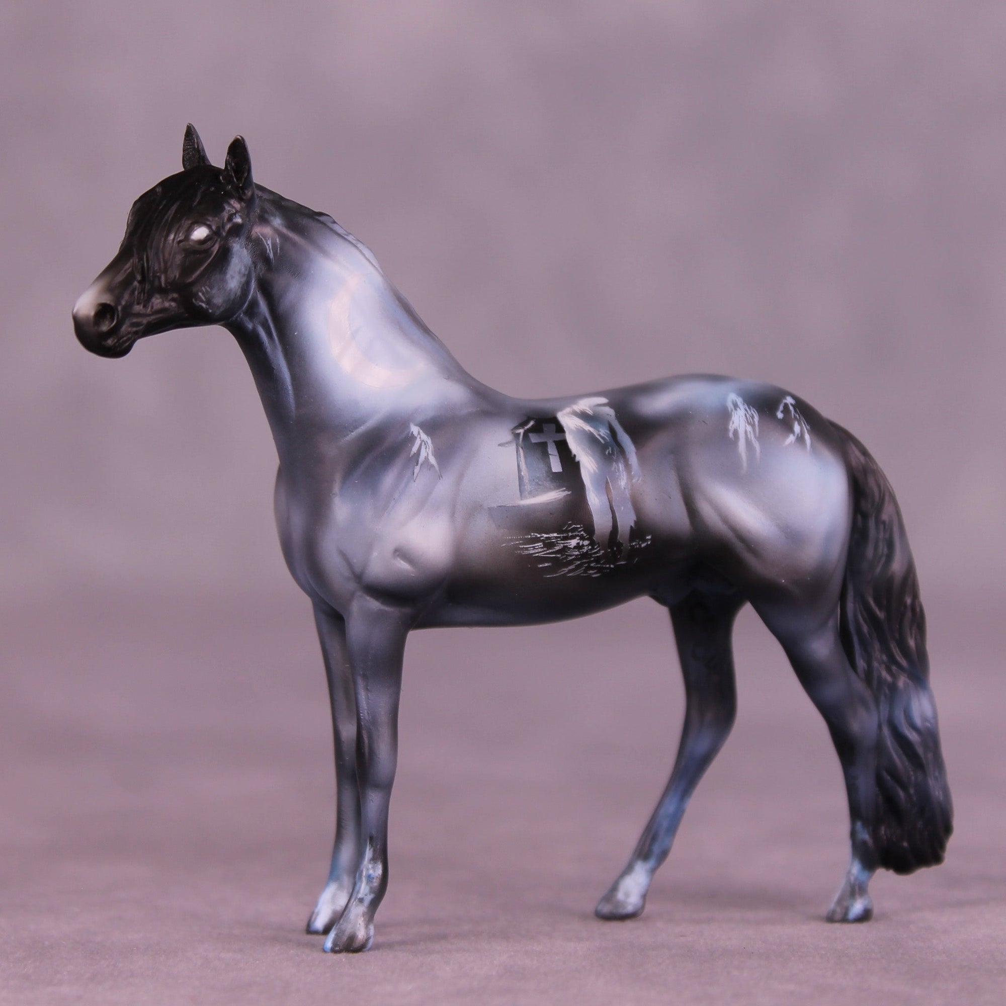 Terrified Night OOAK Chip Andalusian by Kike (Enrique) Duarte MM25 Group C