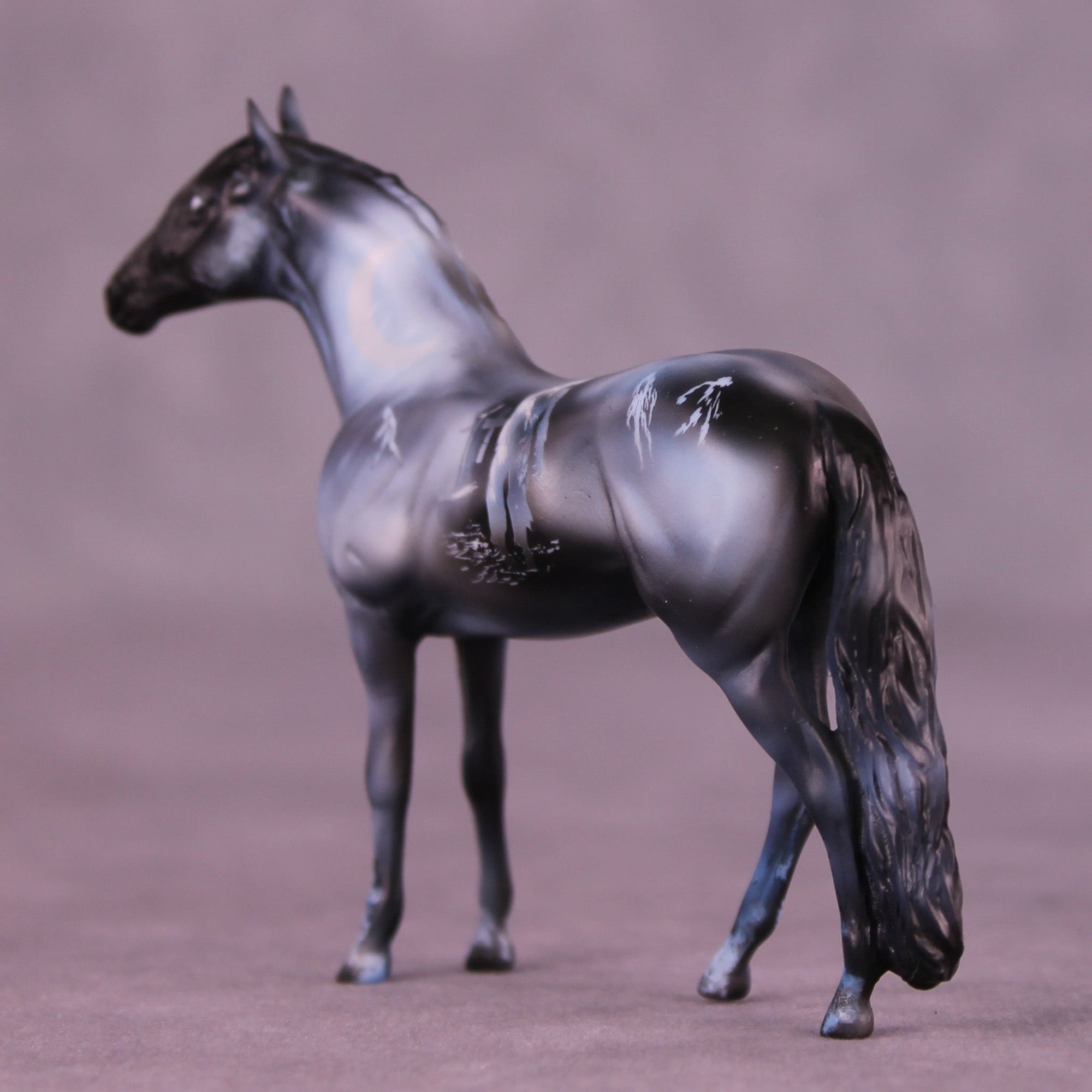 Terrified Night OOAK Chip Andalusian by Kike (Enrique) Duarte MM25 Group C