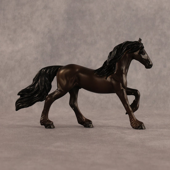 Terry OOAK Chip Friesian by Alex Fortman LHS26