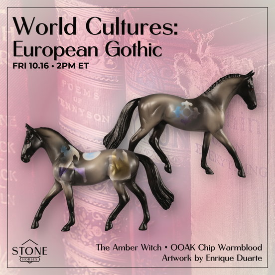 The Amber Witch OOAK Chips Warmblood by Enrique Duarte WC26