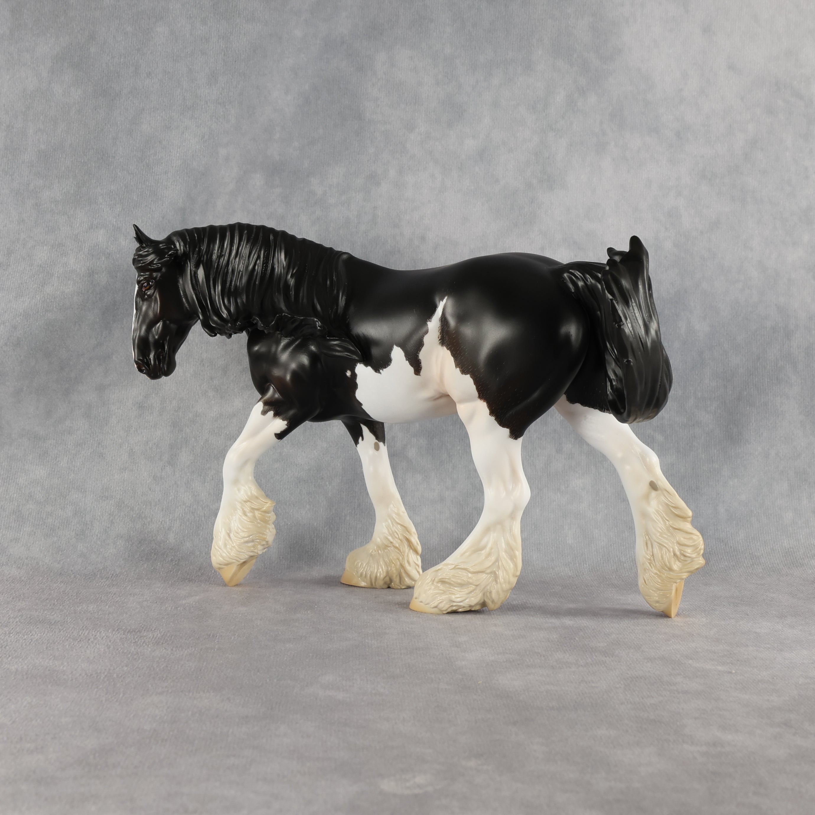 The Devil Wears Flockie OOAK FCM Irish Cob by Madi Wiseman DDOOAKs26