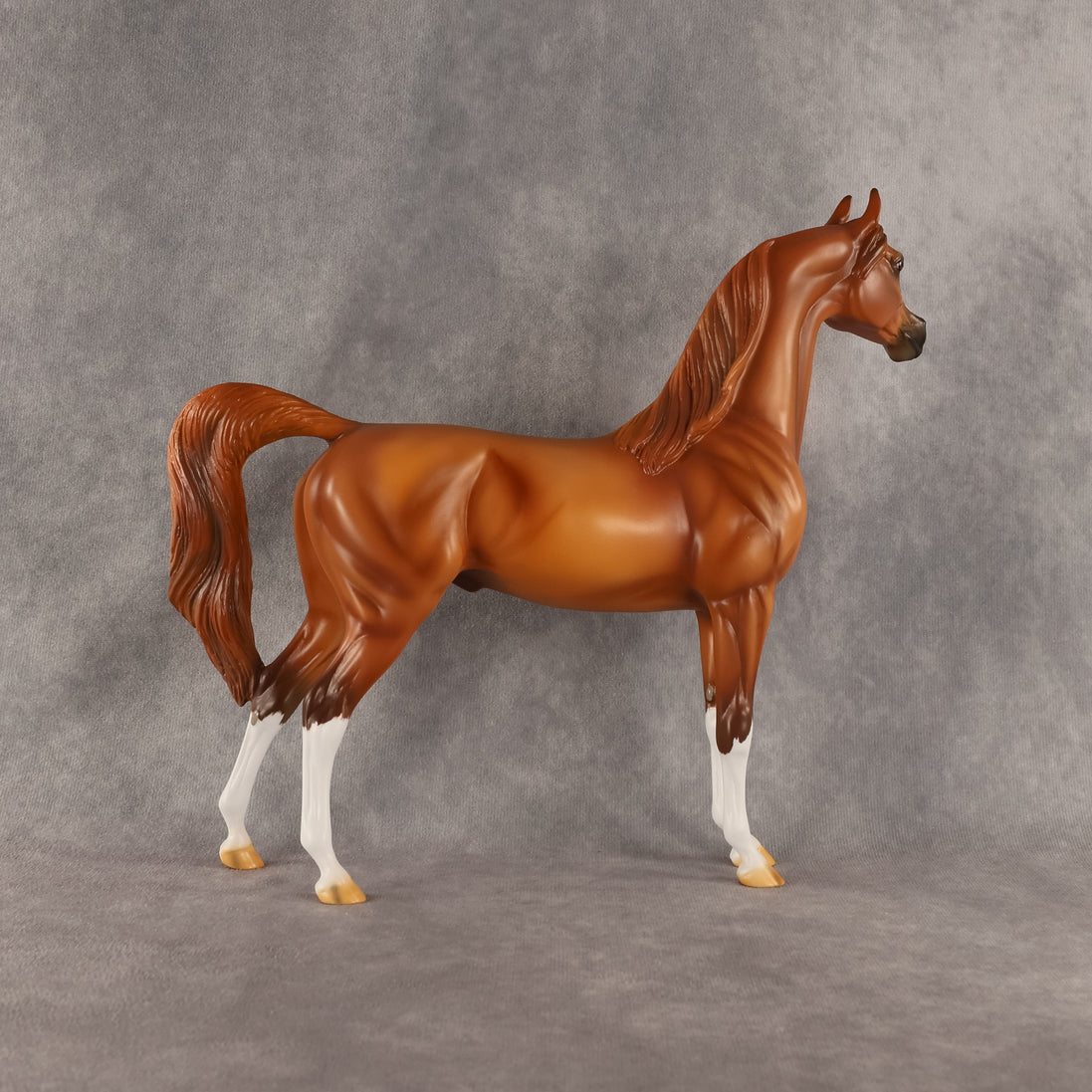 The Flockfather OOAK Arabian Stallion by Carissa Mathews DDOOAKs26