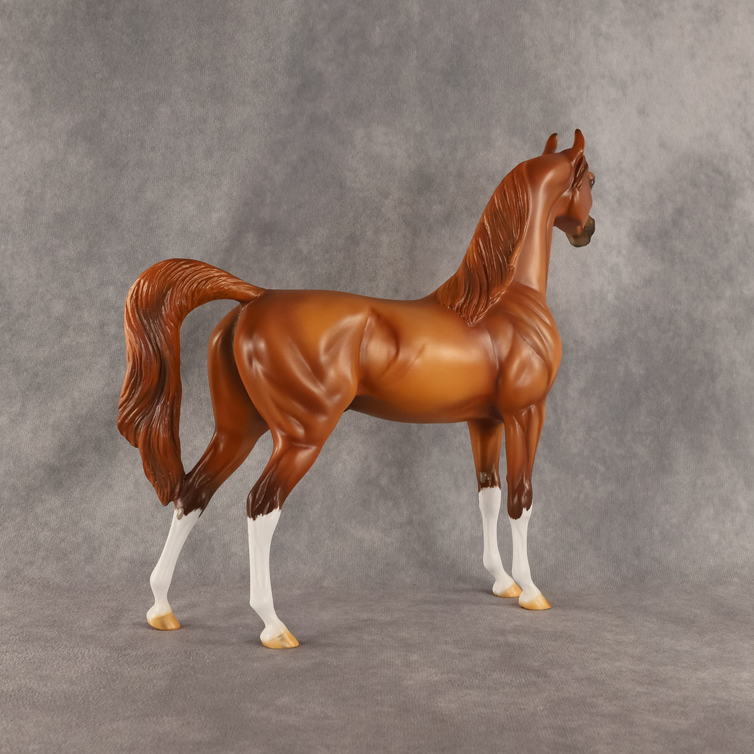 The Flockfather OOAK Arabian Stallion by Carissa Mathews DDOOAKs26