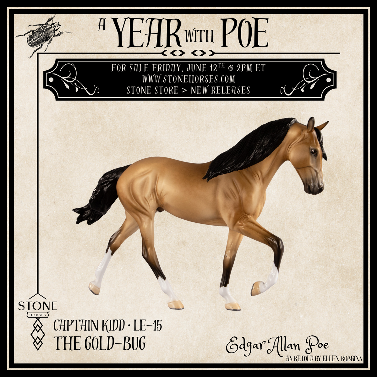 Captain Kidd LE-15 FCM Tennessee Walker by Ellen Robbins YP26
