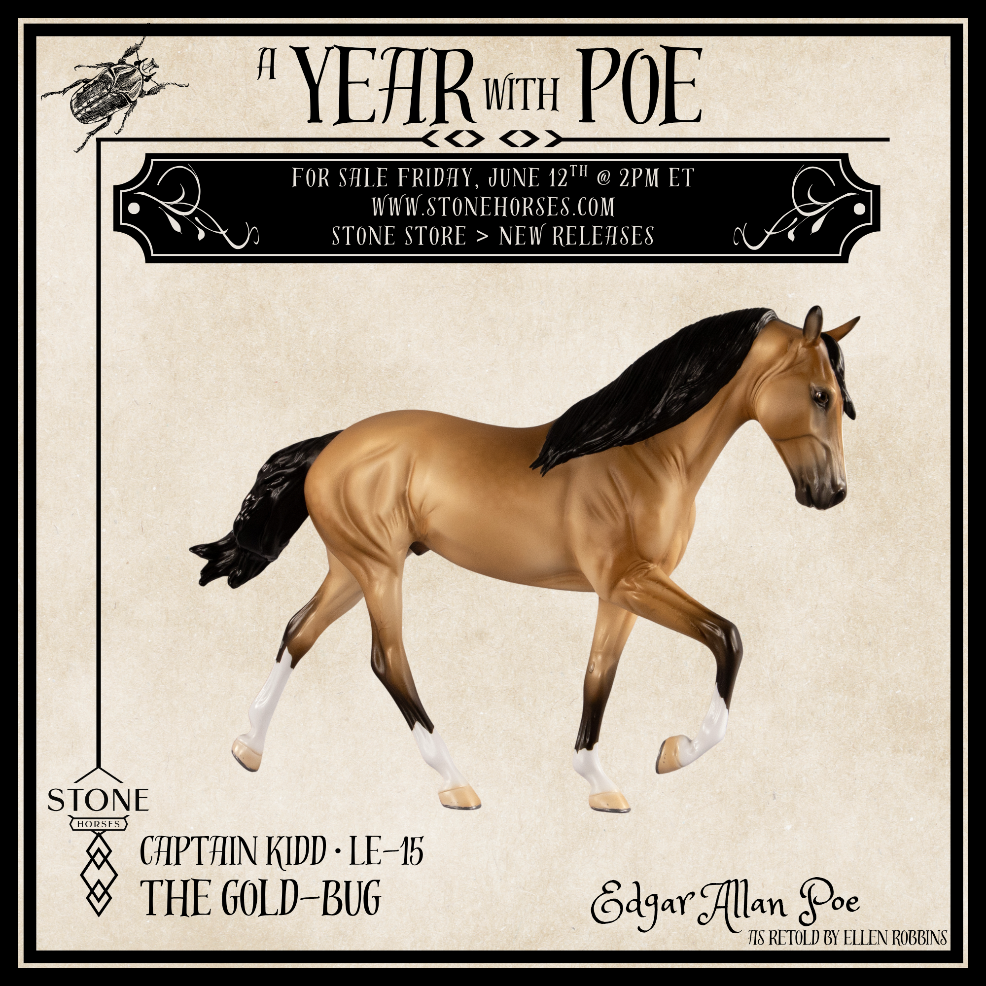Captain Kidd LE-15 FCM Tennessee Walker by Ellen Robbins YP26