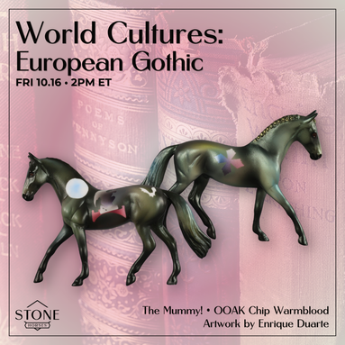 The Mummy! OOAK Chip Warmblood by Enrique Duarte WC26