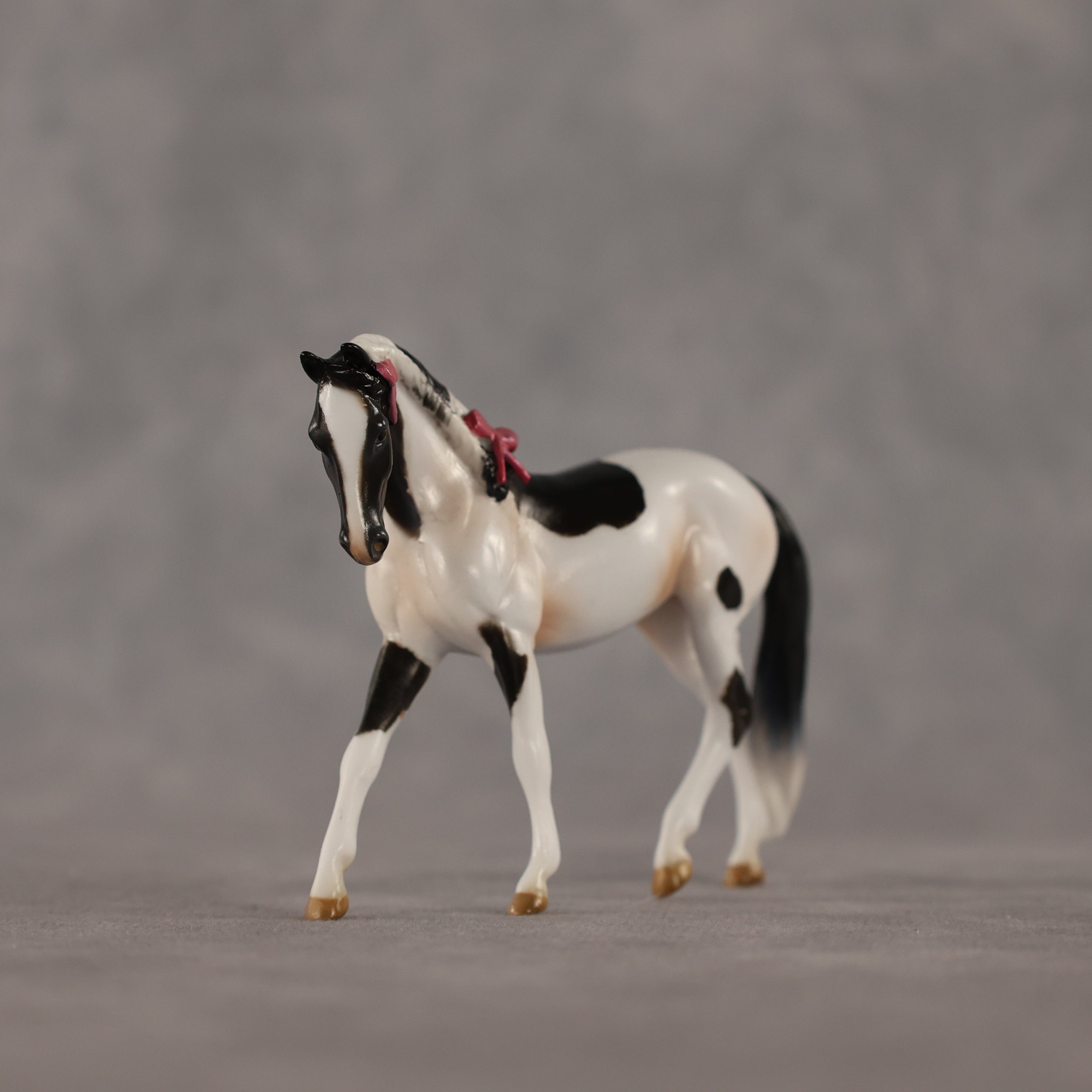 The Piebald OOAK EFCM Chip Warmblood by Kristen Cermele GS26