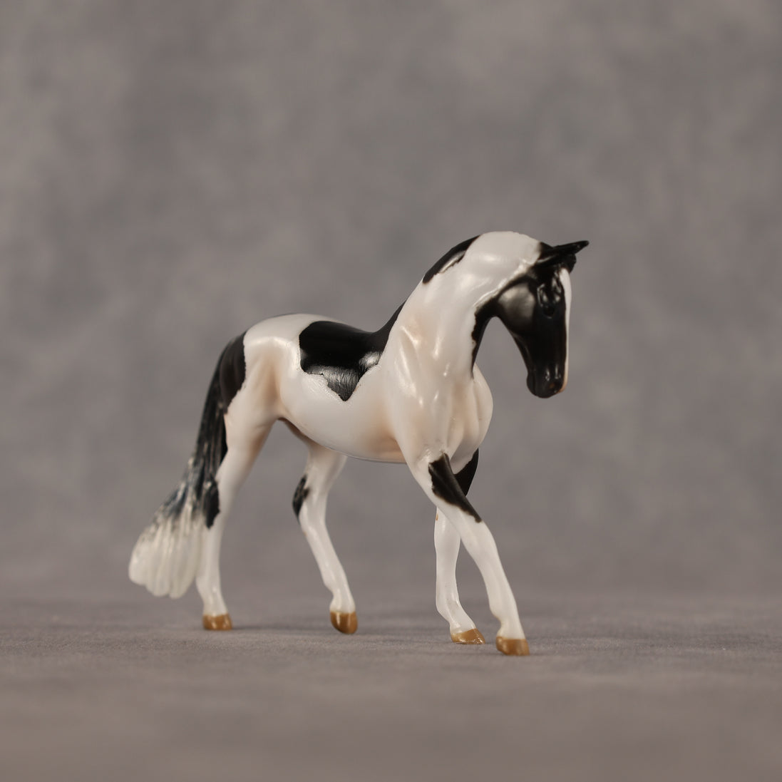 The Piebald OOAK EFCM Chip Warmblood by Kristen Cermele GS26