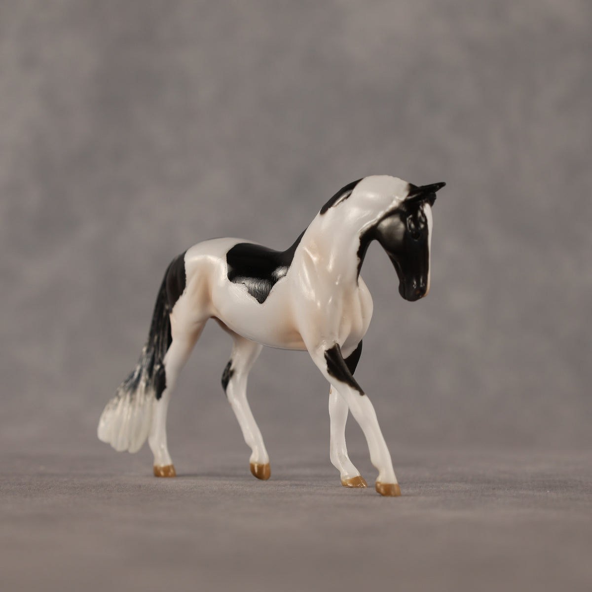 The Piebald OOAK EFCM Chip Warmblood by Kristen Cermele GS26