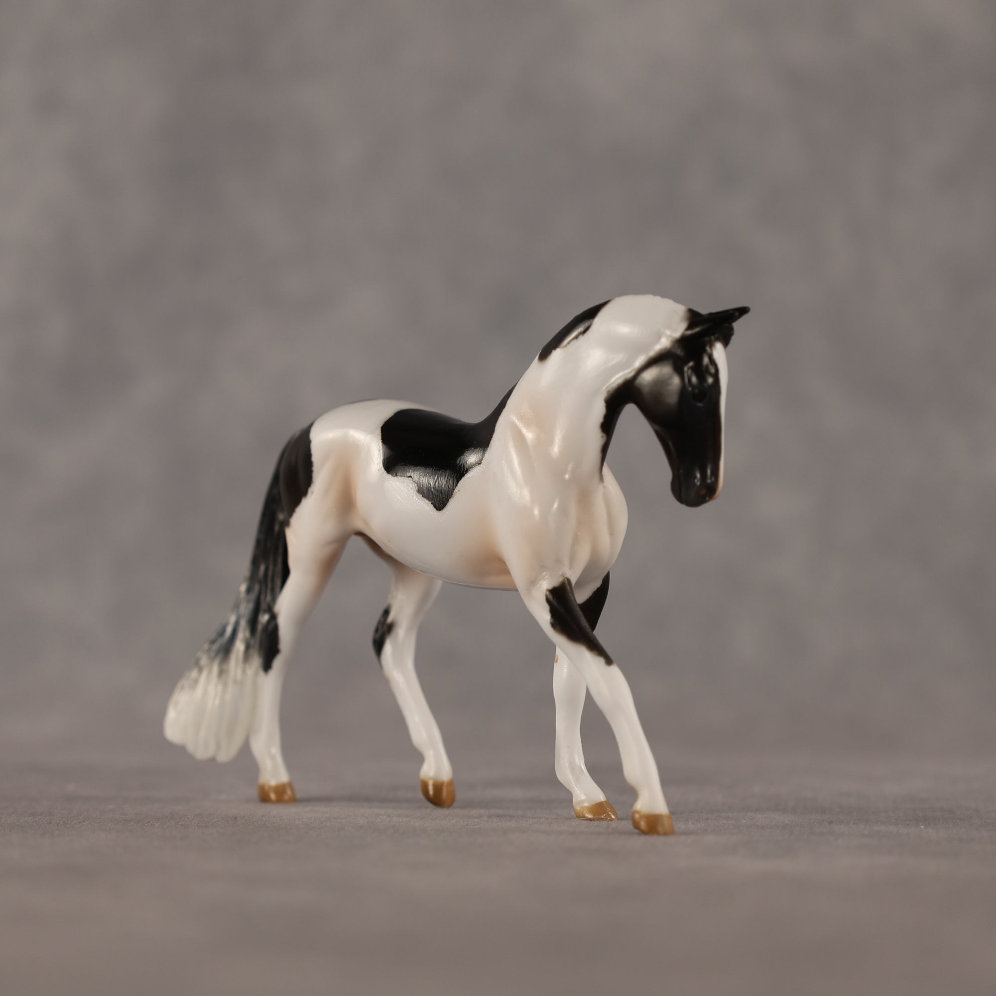 The Piebald OOAK EFCM Chip Warmblood by Kristen Cermele GS26